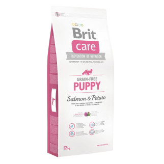 Сухий корм Brit Care Dog Grain-free Puppy для цуценят всіх порід, з лососем та картоплею, 12 кг - Інтернет-магазин спільних покупок ToGether