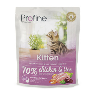 Сухий корм Profine Kitten для кошенят, з куркою та рисом, 300 г - Інтернет-магазин спільних покупок ToGether