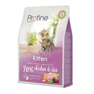 Сухий корм Profine Kitten для кошенят, з куркою та рисом, 2 кг - Інтернет-магазин спільних покупок ToGether