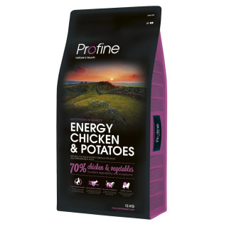 Сухий корм Profine Energy для активних собак всіх порід, з куркою та картоплею, 15 кг - Інтернет-магазин спільних покупок ToGether