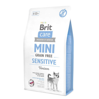Сухий корм Brit Care GF Mini Sensitive для собак мініатюрних порід з чутливим травленням, з олениною, 2 кг - Інтернет-магазин спільних покупок ToGether