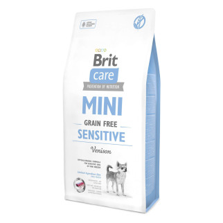 Сухий корм Brit Care GF Mini Sensitive для собак мініатюрних порід з чутливим травленням, з олениною, 7 кг - Інтернет-магазин спільних покупок ToGether