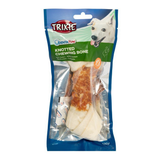 Кісточка Trixie Denta Fun для чистки зубів собак, з куркою, 18 см, 120 г - Інтернет-магазин спільних покупок ToGether