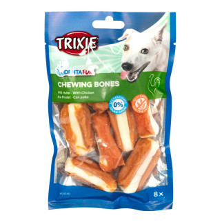 Кісточка Trixie Denta Fun для чищення зубів собак, з куркою, 5 см, 120 г, 8 шт - Інтернет-магазин спільних покупок ToGether