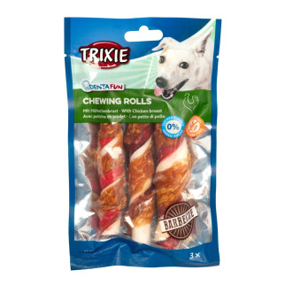 Паличка Trixie Denta Fun для чищення зубів собак, з барбекю, 12 см, 105 г, 3 шт - Інтернет-магазин спільних покупок ToGether