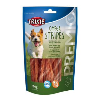 Ласощі Trixie Premio Omega Stripes для собак, курка, 100 г - Інтернет-магазин спільних покупок ToGether