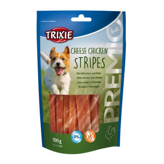 Ласощі Trixie Premio Chicken Cheese Stripes для собак, курка та сир, 100 г - Інтернет-магазин спільних покупок ToGether