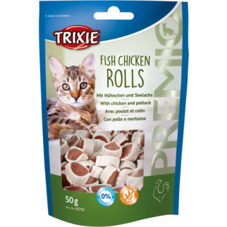 Ласощі Trixie Premio Rolls для котів, курка та риба, 50 г - Інтернет-магазин спільних покупок ToGether