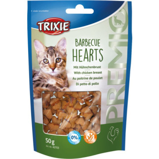 Ласощі Trixie Premio Barbecue Hearts для котів, курка, 50 г - Інтернет-магазин спільних покупок ToGether