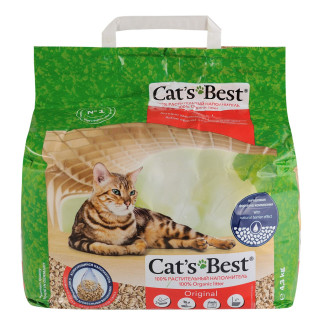 Наповнювач Cat’s Best Original для котячого туалету, деревний, 10 л/4.3 кг - Інтернет-магазин спільних покупок ToGether