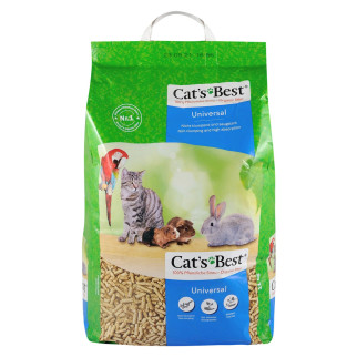 Наповнювач Cat’s Best Universal для домашніх тварин, деревний, 20 л/11 кг - Інтернет-магазин спільних покупок ToGether