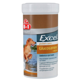 Вітаміни 8in1 Excel «Glucosamine + MSM» для собак, 55 шт (для суглобів) - Інтернет-магазин спільних покупок ToGether
