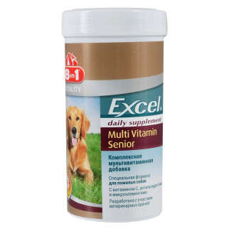 Вітаміни 8in1 Excel «Multi Vitamin Senior» для літніх собак, 70 шт (мультивітамін) - Інтернет-магазин спільних покупок ToGether
