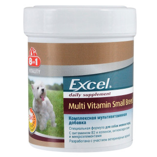 Вітаміни 8in1 Excel «Multi Vitamin Small Breed» для собак дрібних порід, 70 шт (мультивітамін) - Інтернет-магазин спільних покупок ToGether