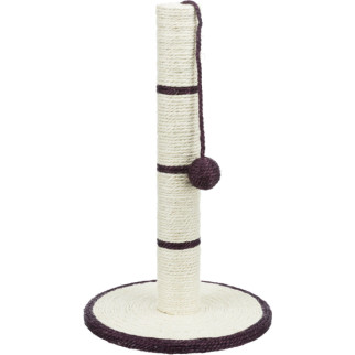 Дряпка Trixie з іграшкою на мотузці для котів стовпчик, 31х50 см (сизаль) - Інтернет-магазин спільних покупок ToGether