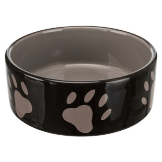Миска Trixie для собак, керамічна, з лапками, 12 см, 300 мл (коричнева) - Інтернет-магазин спільних покупок ToGether