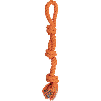 Іграшка Trixie Канат плетений з вузлами та петлею для собак, 60 см - Інтернет-магазин спільних покупок ToGether