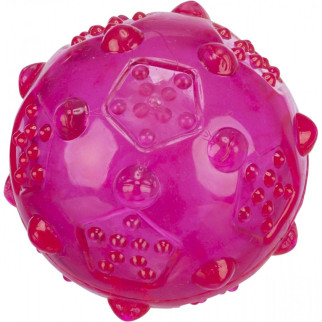 Іграшка Trixie М'яч голчастий з пискавкою для собак, d:7 см - Інтернет-магазин спільних покупок ToGether