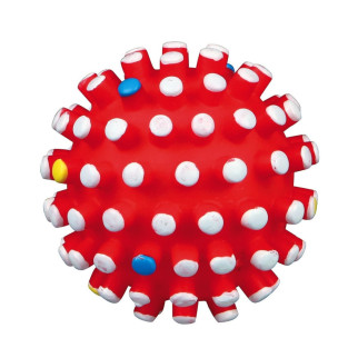 Іграшка Trixie М'яч голчастий з пискавкою для собак, d:10 см - Інтернет-магазин спільних покупок ToGether
