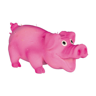 Іграшка Trixie Свинка з щетиною та пискавкою для собак,10 см (латекс) - Інтернет-магазин спільних покупок ToGether