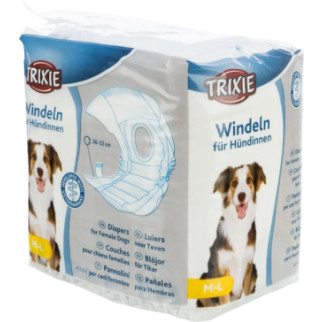 Підгузки Trixie для собак, M-L 36-52 см, 12 шт. - Інтернет-магазин спільних покупок ToGether