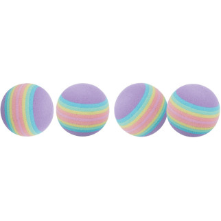 Набір іграшок Trixie М'ячі кольорові для котів, d:4 см, 4 шт (спінена гума) - Інтернет-магазин спільних покупок ToGether