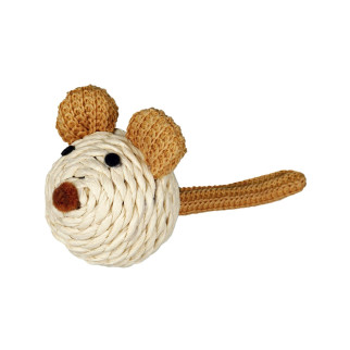 Іграшка Trixie Мишка з брязкальцем для котів, 5 см (пряжа) - Інтернет-магазин спільних покупок ToGether