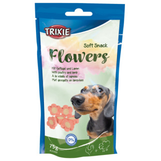 Вітамінізовані ласощі Trixie Flowers для собак, з ягням та куркою, 75 г - Інтернет-магазин спільних покупок ToGether