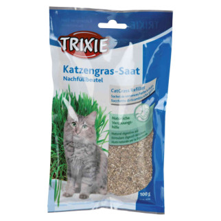 Трава Trixie для котів насіння ячменю, пакет, 100 г - Інтернет-магазин спільних покупок ToGether