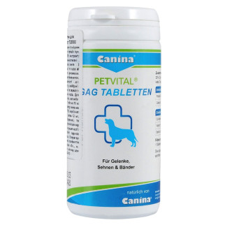 Вітаміни Canina Petvital GAG для собак, глюкозамін з екстрактом мідій, для суглобів та тканин, 90 г (90 табл) - Інтернет-магазин спільних покупок ToGether