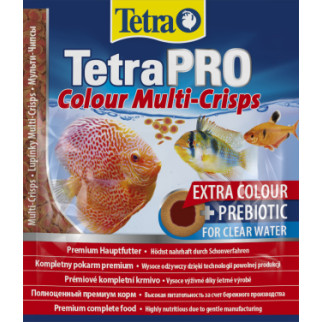 Корм Tetra PRO Colour Multi-Crisps для акваріумних риб, для яскравого забарвлення, 12 г (чіпси) - Інтернет-магазин спільних покупок ToGether