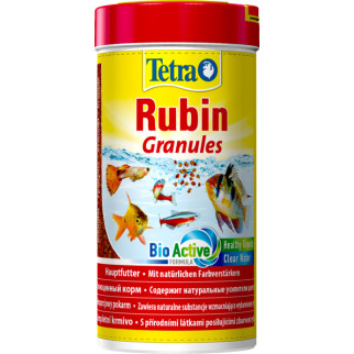 Корм Tetra Rubin Granules для акваріумних рибок, для яскравості забарвлення, 100 г (гранули) - Інтернет-магазин спільних покупок ToGether