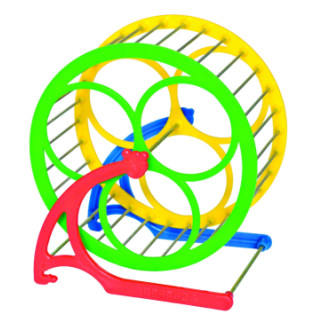 Колесо Природа для хом'яків, d:14 см (метал/пластик) - Інтернет-магазин спільних покупок ToGether
