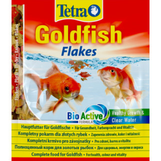 Корм Tetra Goldfish Flakes для золотих рибок, 12 г (пластівці) - Інтернет-магазин спільних покупок ToGether