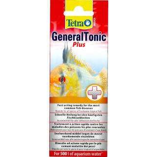 Засіб Tetra Medica General Tonic Plus для лікування бактеріальних та паразитарних захворювань у риб, 20 мл на 500 л - Інтернет-магазин спільних покупок ToGether