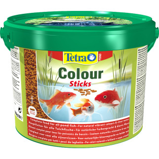 Корм Tetra Pond Colour Sticks для всіх ставкових риб, для яскравості забарвлення, 10 л (палички) - Інтернет-магазин спільних покупок ToGether