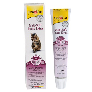 Паста GimCat Every Day Malt-Soft Paste Extra для котів, виведення шерсті зі шлунку, 20 г - Інтернет-магазин спільних покупок ToGether