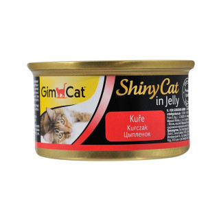 Вологий корм GimCat Shiny Cat для котів, курка, 70 г - Інтернет-магазин спільних покупок ToGether