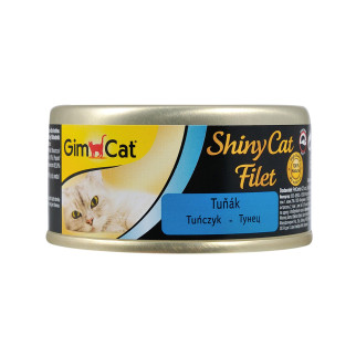 Вологий корм GimCat Shiny Cat Filet для котів, тунець, 70 г - Інтернет-магазин спільних покупок ToGether