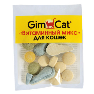 Вітаміни GimCat «Вітамінний мікс» для котів, 12 шт - Інтернет-магазин спільних покупок ToGether