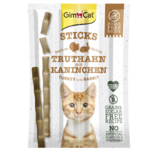 М’ясні палички GimCat для кішок, індичка та кролик, 4 шт - Інтернет-магазин спільних покупок ToGether