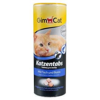 Вітаміни GimCat Katzentabs для котів, таблетки з рибою, 425 г - Інтернет-магазин спільних покупок ToGether