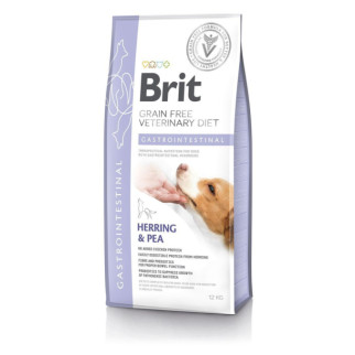 Сухий корм Brit GF VetDiet Dog Gastrointestinal для собак, при порушеннях травлення, з оселедцем, лососем та горохом, 12 кг - Інтернет-магазин спільних покупок ToGether