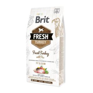 Сухий корм Brit Fresh для дорослих собак, із зайвою вагою, похилого віку, з індичкою та горохом, 2,5 кг - Інтернет-магазин спільних покупок ToGether