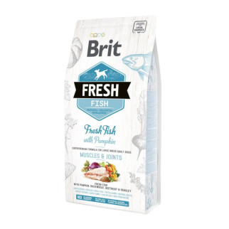 Сухий корм Brit Fresh для дорослих собак великих порід, для м'язів та суглобів, з рибою та гарбузом, 2,5 кг - Інтернет-магазин спільних покупок ToGether