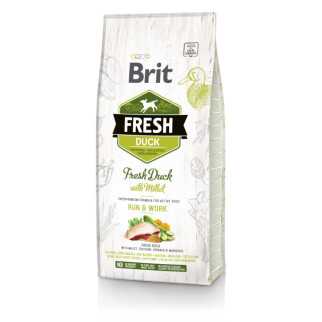 Сухий корм Brit Fresh для дорослих активних собак, з качкою та пшоном, 12 кг - Інтернет-магазин спільних покупок ToGether