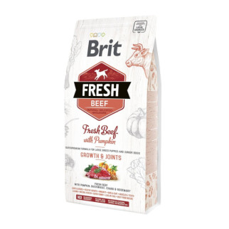 Сухий корм Brit Fresh для цуценят та молодих собак великих порід, з яловичиною та гарбузом, 2,5 кг - Інтернет-магазин спільних покупок ToGether