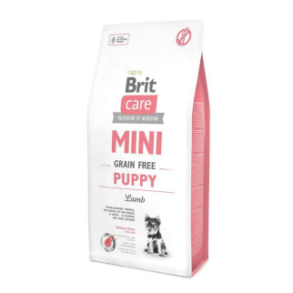 Сухий корм Brit Care GF Mini Puppy для цуценят мініатюрних порід, з ягням, 2 кг - Інтернет-магазин спільних покупок ToGether