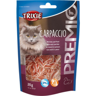 Ласощі Trixie Premio Carpaccio для котів, з качкою та рибою, 20 г - Інтернет-магазин спільних покупок ToGether