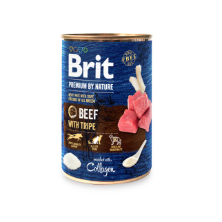 Вологий корм Brit Premium by Nature для собак, яловичина з тельбухами, 400 г - Інтернет-магазин спільних покупок ToGether